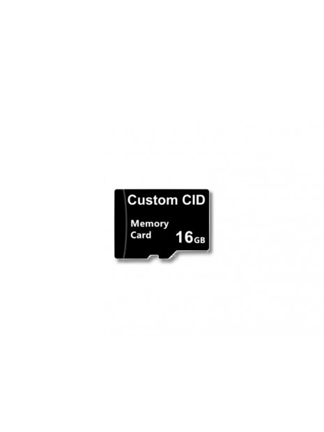 Micro SD Card 16GB Custom CID