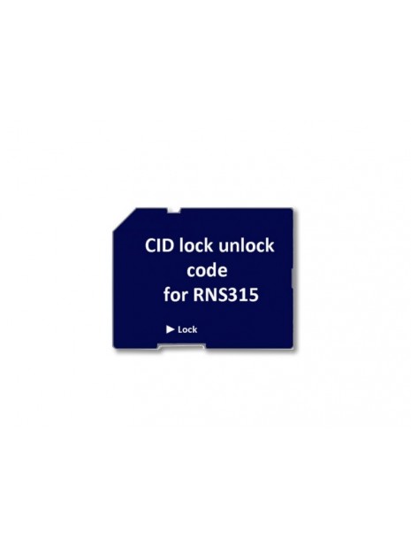 SD Card CID lock unlock Code