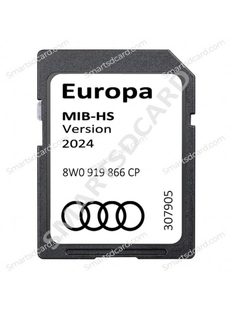 Audi 8W0919866CP SD card MIB-HS 2024 Europe maps price